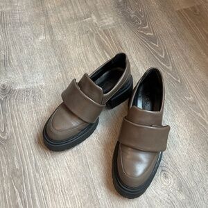 M. Gemi Black Franca Loafers Size 38
